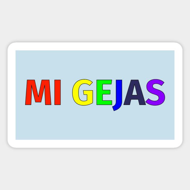 Mi Gejas Sticker by dikleyt